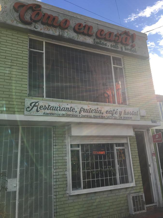 Como En Casa! Restaurante Y Hostal Bogotá Exteriér fotografie